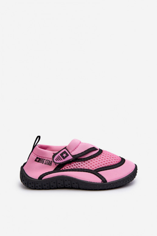 Scarpe da bambino rosa Big Star NN374465