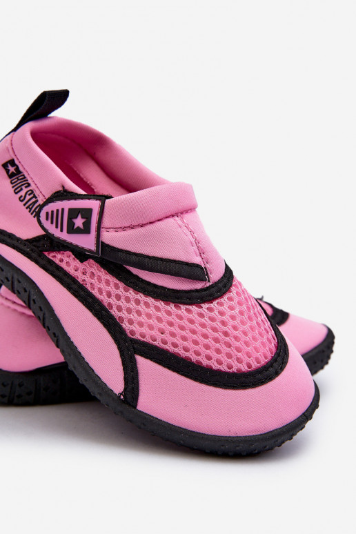 Scarpe da bambino rosa Big Star NN374465