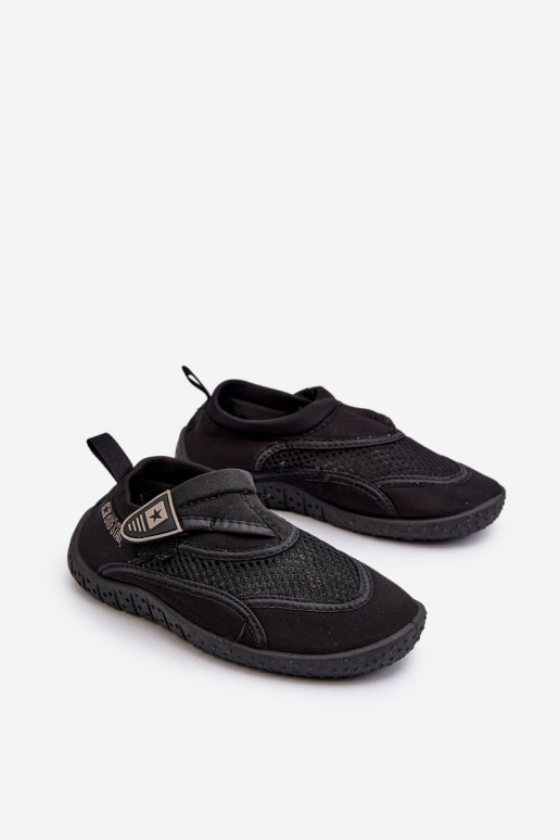 Scarpe da bambino in colore nero Big Star NN374466