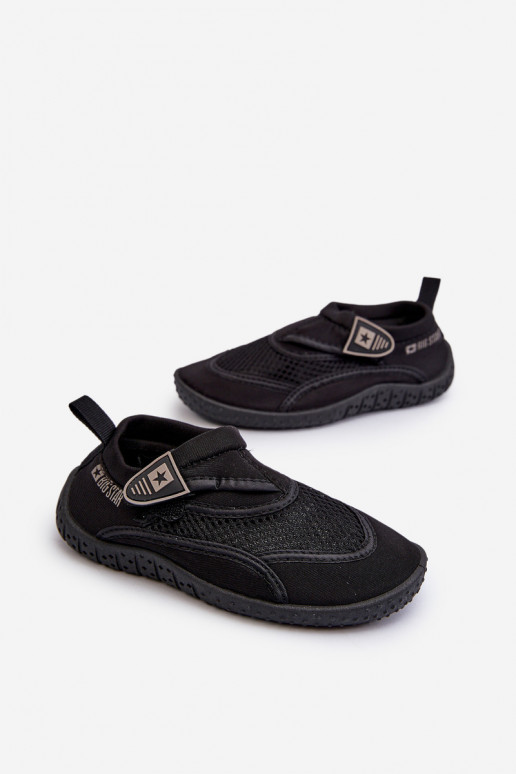 Scarpe da bambino in colore nero Big Star NN374466