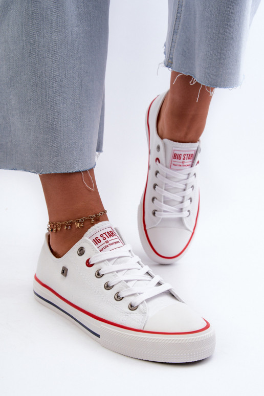 Scarpe tempo libero Big Star NN274656 HI-POLY SYSTEM colore bianco