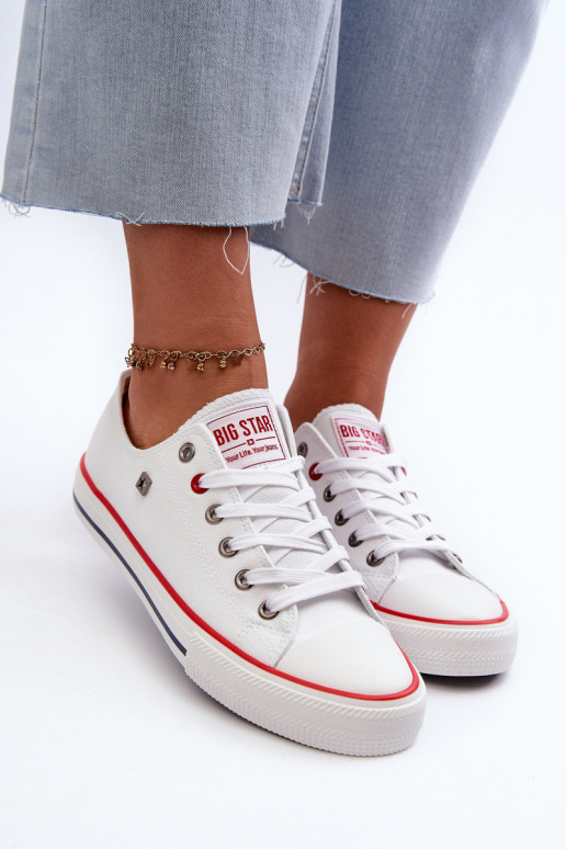 Scarpe tempo libero Big Star NN274656 HI-POLY SYSTEM colore bianco