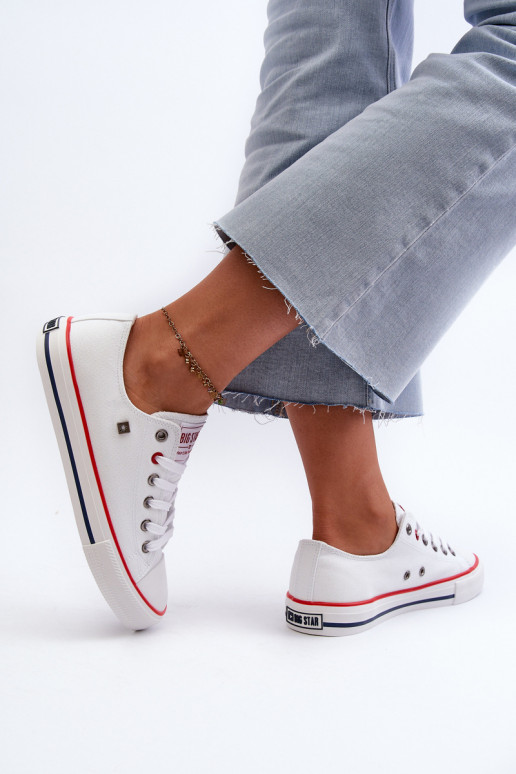 Scarpe tempo libero Big Star NN274656 HI-POLY SYSTEM colore bianco