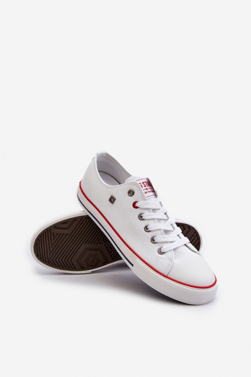 Scarpe da tempo libero da uomo Big Star NN174301 HI-POLY SYSTEM colore bianco