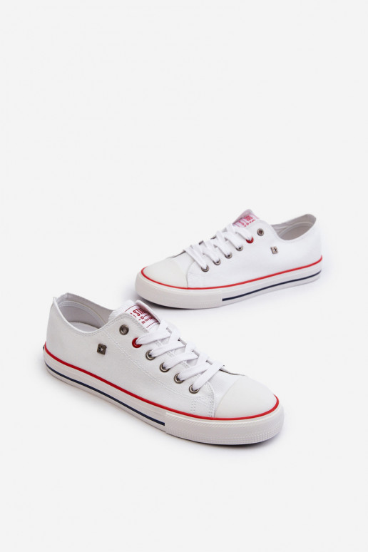 Scarpe da tempo libero da uomo Big Star NN174301 HI-POLY SYSTEM colore bianco