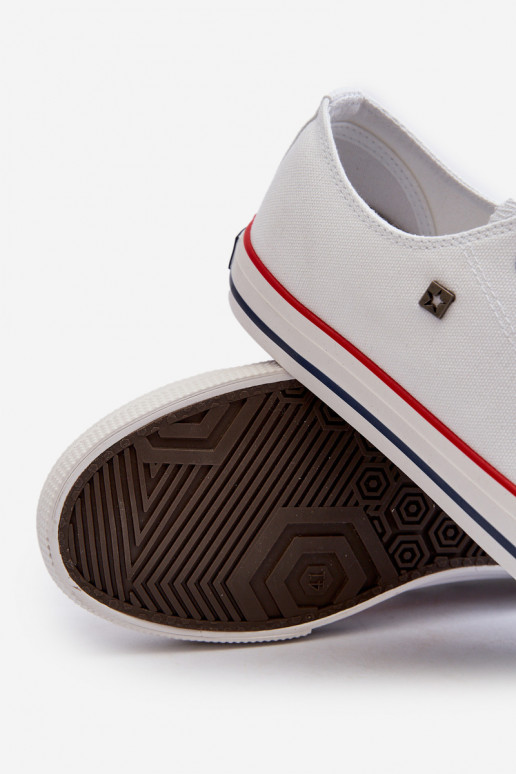 Scarpe da tempo libero da uomo Big Star NN174301 HI-POLY SYSTEM colore bianco