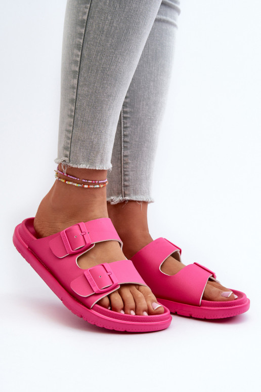 Ciabatte leggere con fibbie Big Star NN274A754 colore rosa