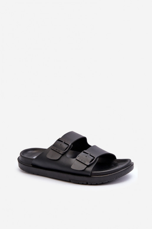 Ciabatte leggere da uomo con fibbie Big Star NN174597 colore nero