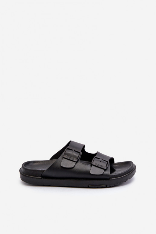 Ciabatte leggere da uomo con fibbie Big Star NN174597 colore nero