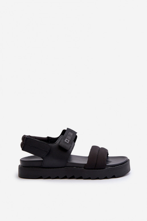 Sandali da donna con plateau Big Star NN274750 colore nero