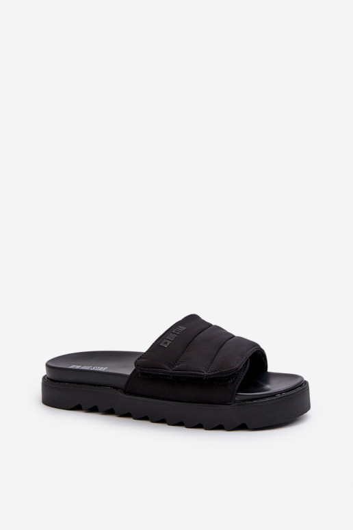 Ciabatte con plateau Big Star NN274772 colore nero
