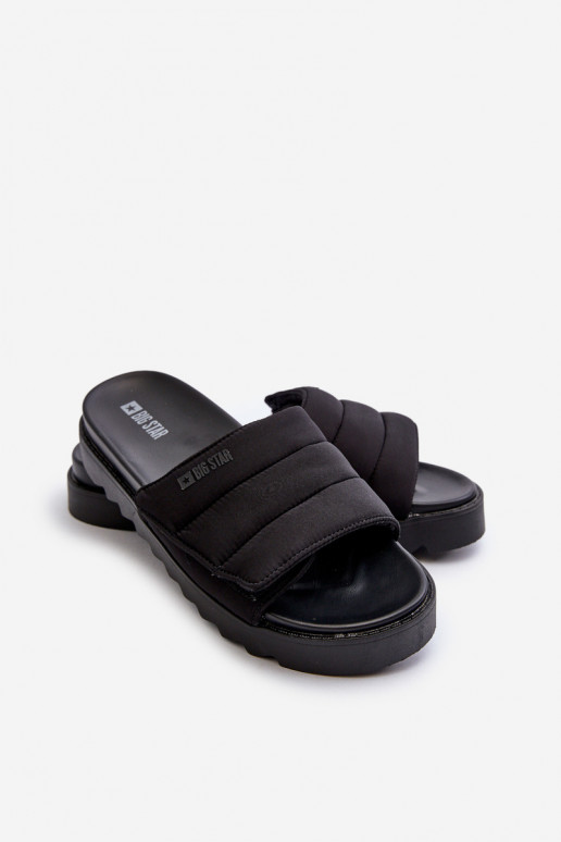 Ciabatte con plateau Big Star NN274772 colore nero