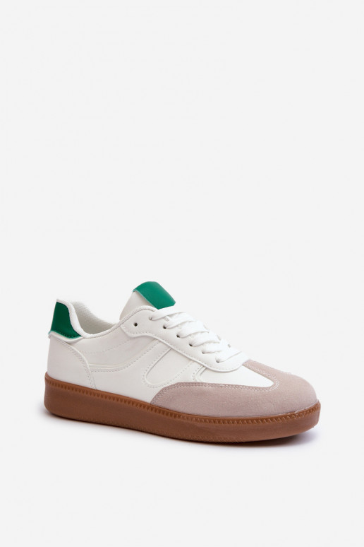 Scarpe da ginnastica modello scarpe sportive colore bianco Uvetta