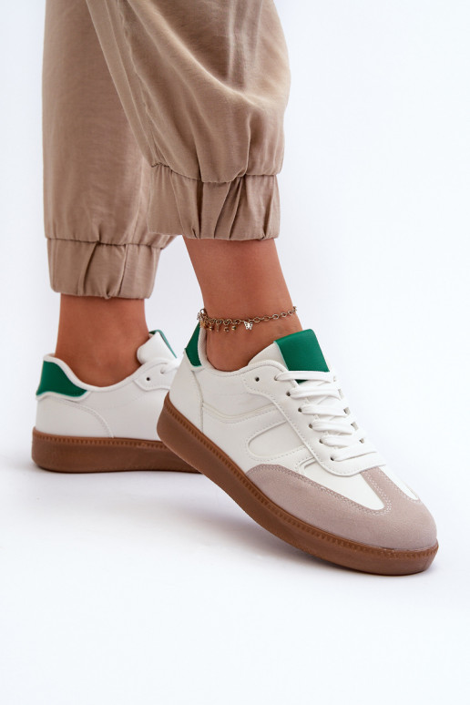 Scarpe da ginnastica modello scarpe sportive colore bianco Uvetta