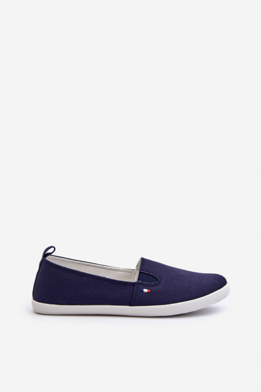 Scarpe casual da ginnastica Slip-On colore blu scuro Adrancia