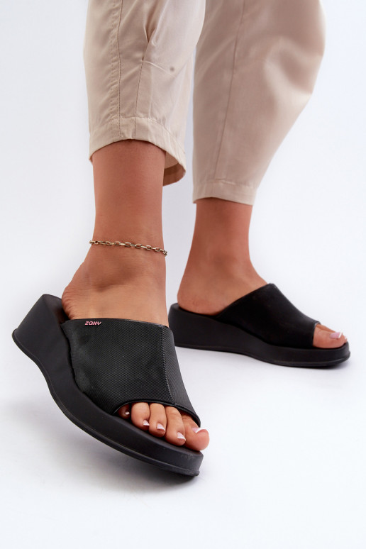 Ciabatte da donna LL285084 nere Ciabatte da donna LL285084 nere