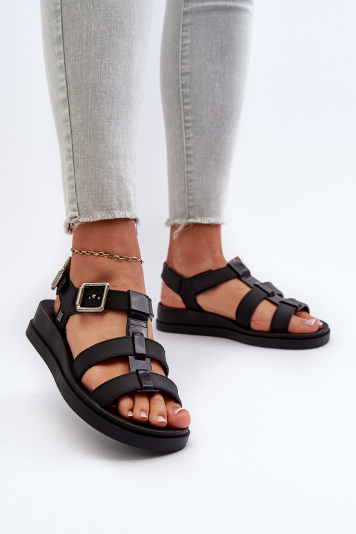 Sandali da donna NN285007 neri
