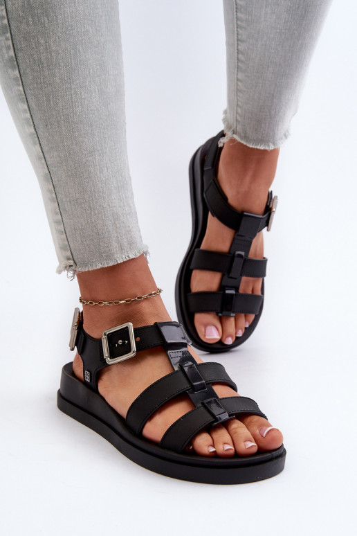Sandali da donna NN285007 neri