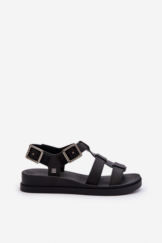 Sandali da donna NN285007 neri