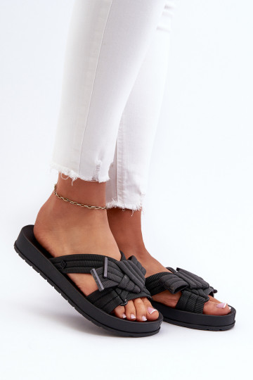 Ciabatte da donna LL285096 nere