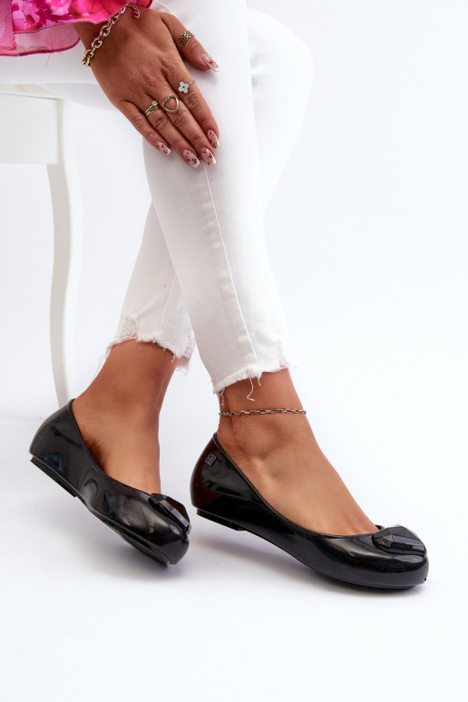 Ballerine con cuori NN285011 nere