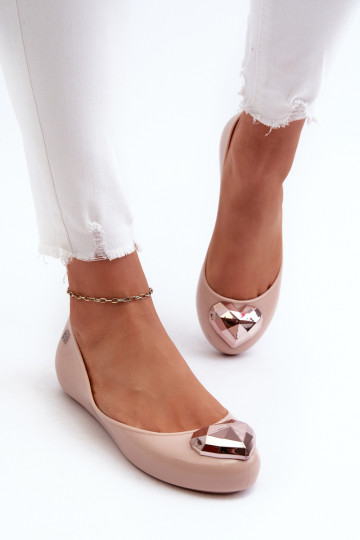 Ballerine con cuori NN285010 Nude