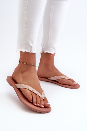 piedi piatti Pantofole Elastyczne JJ285298 colore rosa