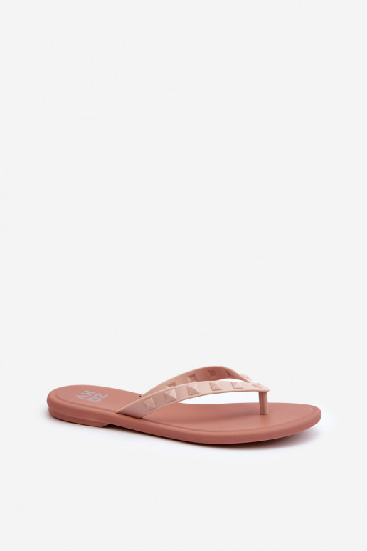piedi piatti Pantofole Elastyczne JJ285298 colore rosa