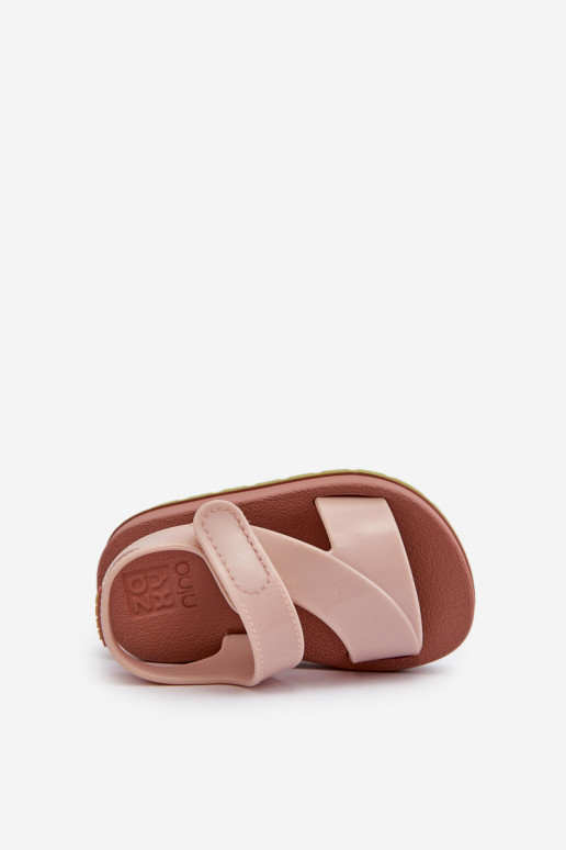 Sandali da bambino con chiusure adesive LL385002 Tonalità rosa chiaro Sandali da bambino con chiusure adesive LL385002 Tonalità rosa chiaro