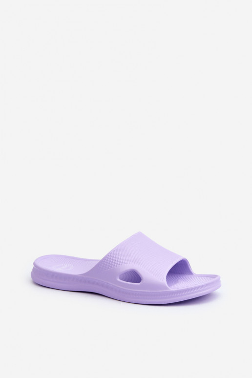 Ciabatte da donna modello classico Colore viola Juniria