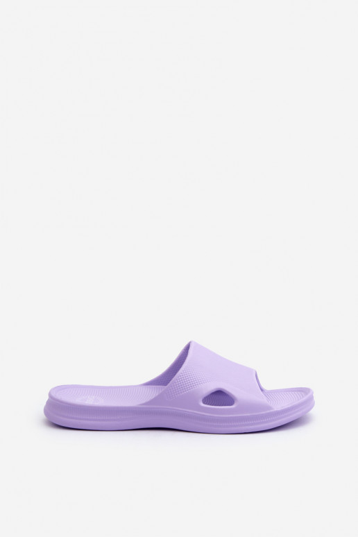 Ciabatte da donna modello classico Colore viola Juniria