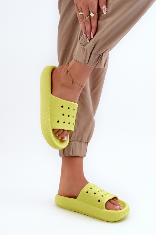 Pantofole leggere con suola massiccia Limonka Beula Pantofole leggere con suola massiccia Limonka Beula