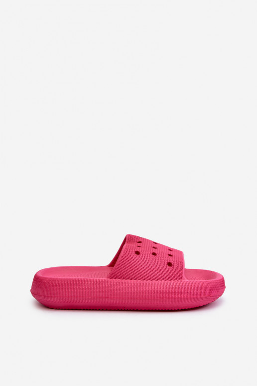 Pantofole leggere con suola massiccia in colore rosa Beula