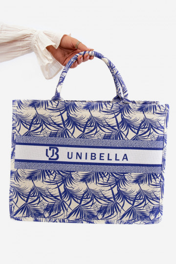 Borsa Wzorzysta Mooch blu scuro