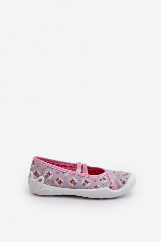 Pantofole Ballerine Cuccioli Befado 116Y325 colore rosa