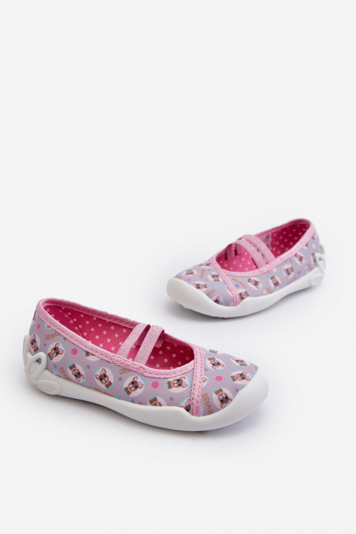 Pantofole Ballerine Cuccioli Befado 116Y325 colore rosa