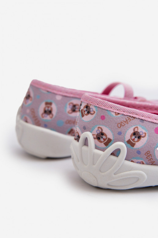 Pantofole Ballerine Cuccioli Befado 116Y325 colore rosa