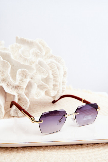 Occhiale da sole Donna UV400 marrone