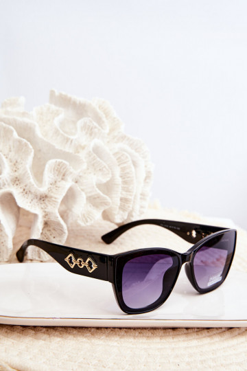 Occhiali da sole da donna UV400 neri
