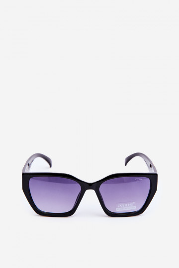 Occhiali da sole da donna modello classico Ze in colore oro Dettagli UV400 colore nero 2