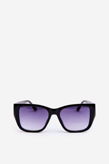 Occhiale da sole da donna Con dettagli fantasia UV400 nero 2
