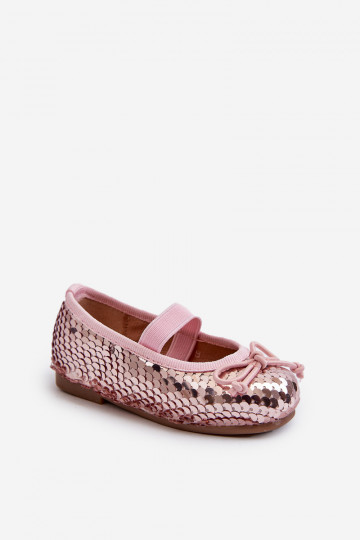 ballerine per bambini Ozdobione Pekinami colore rosa Weries 2