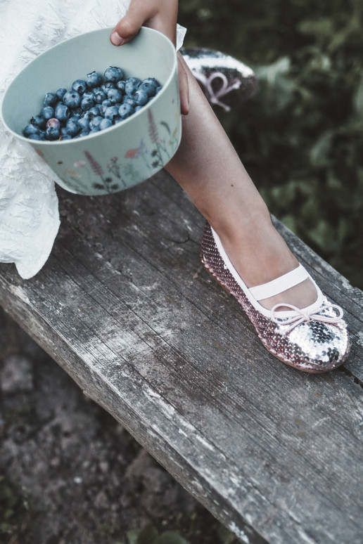 ballerine per bambini Ozdobione Pekinami colore rosa Weries
