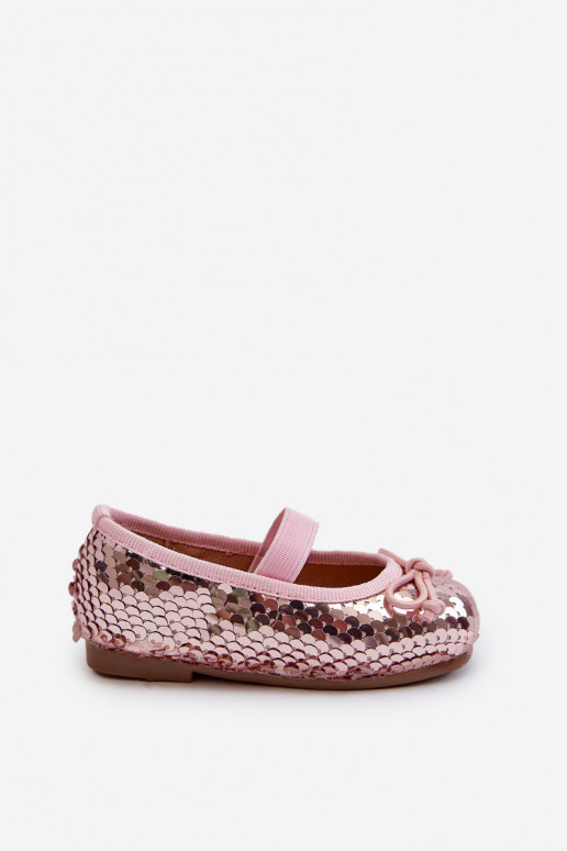 ballerine per bambini Ozdobione Pekinami colore rosa Weries