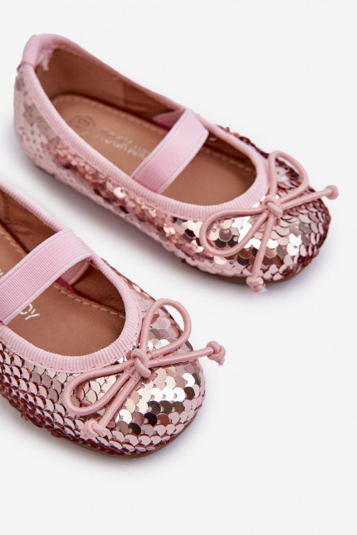 ballerine per bambini Ozdobione Pekinami colore rosa Weries