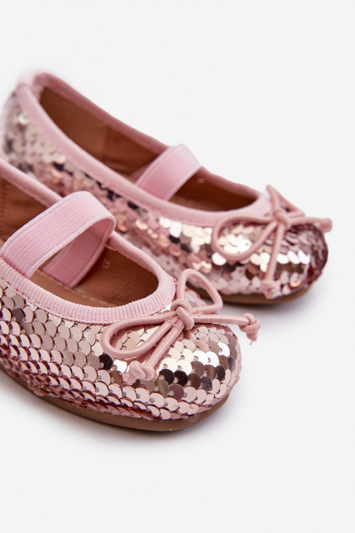 ballerine per bambini Ozdobione Pekinami colore rosa Weries