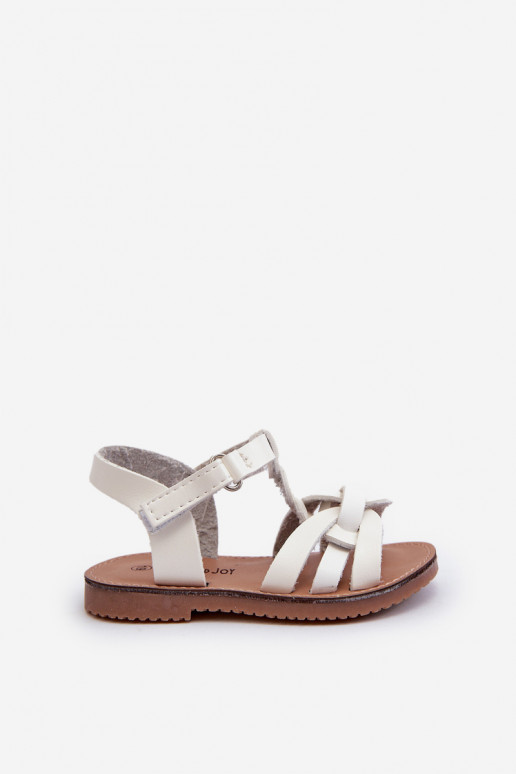 Sandali da bambino con chiusure adesive nel colore bianco Marimona Sandali da bambino con chiusure adesive nel colore bianco Marimona