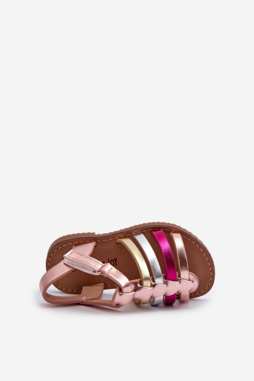 sandali Gladiatore Bambini con chiusure adesive in vari colori Radovia