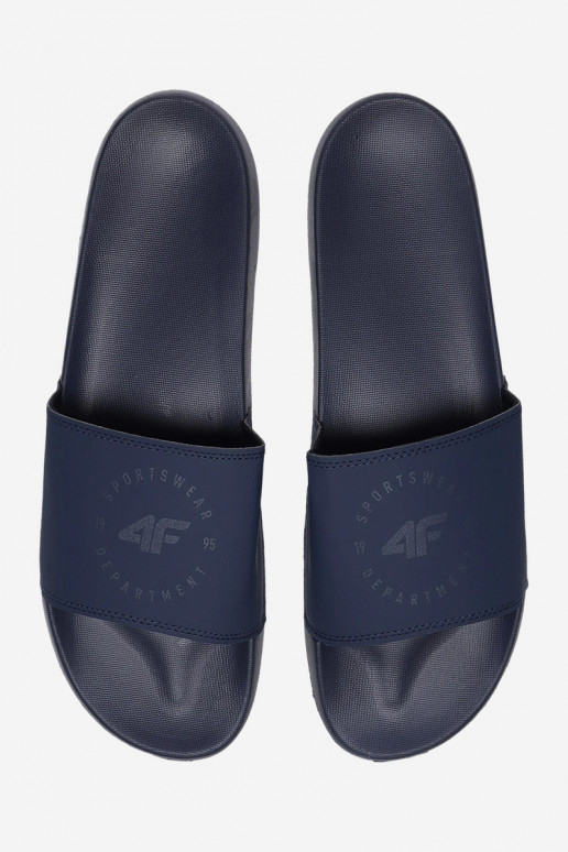 Pantofole da uomo 4FMM00FFLIM046-30S blu scuro