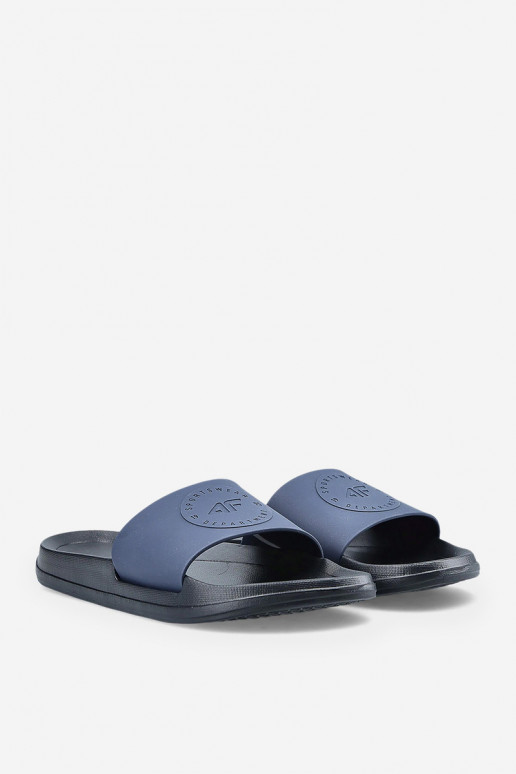 Pantofole da uomo 4FMM00FFLIM047A-31S blu scuro